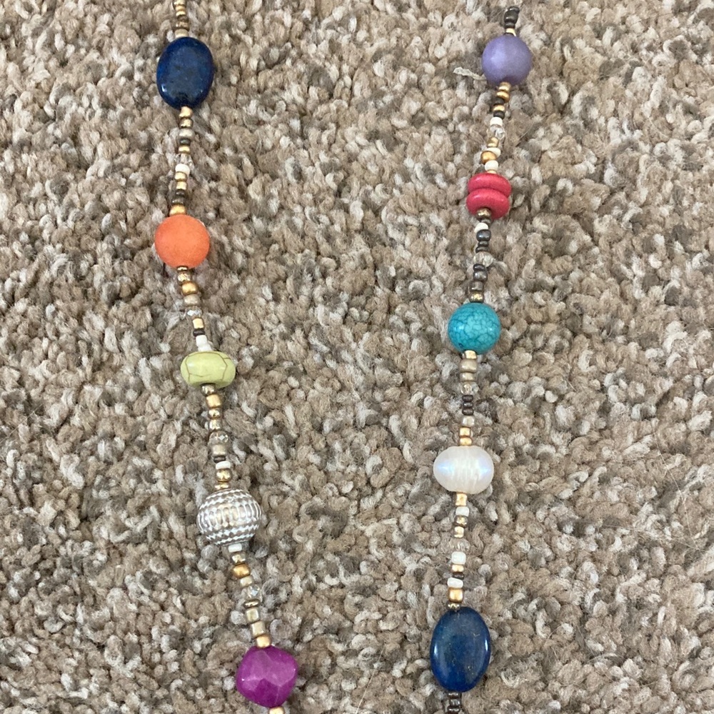 Chico's Multicolor Beaded Necklace - Picture 4 of 4